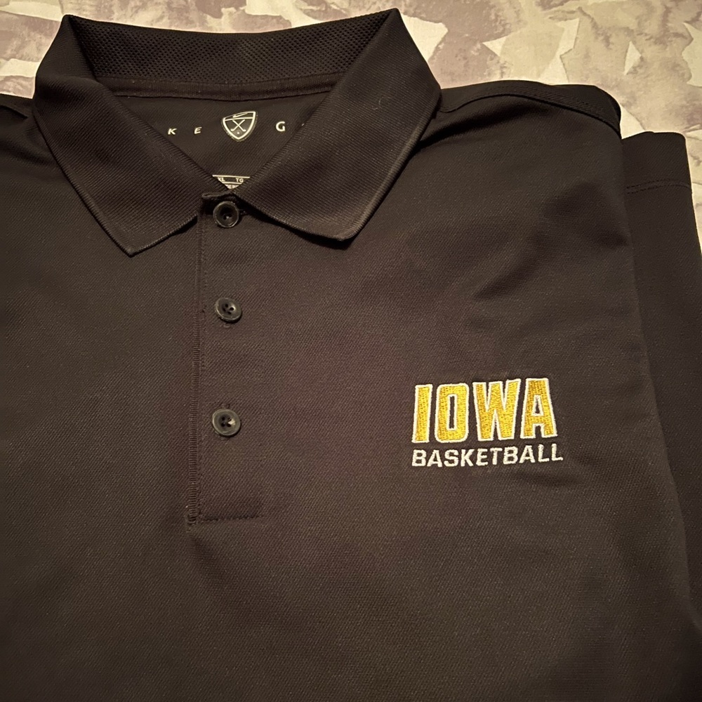 Nike Golf Polo - size XL - Iowa Basketball